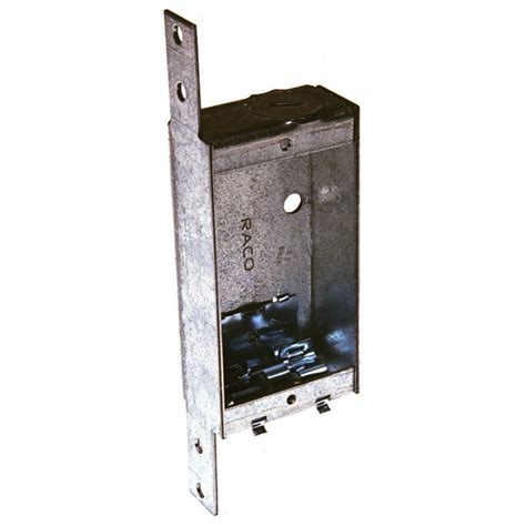 single gang shallow metal box|shallow exterior electrical outlet box.